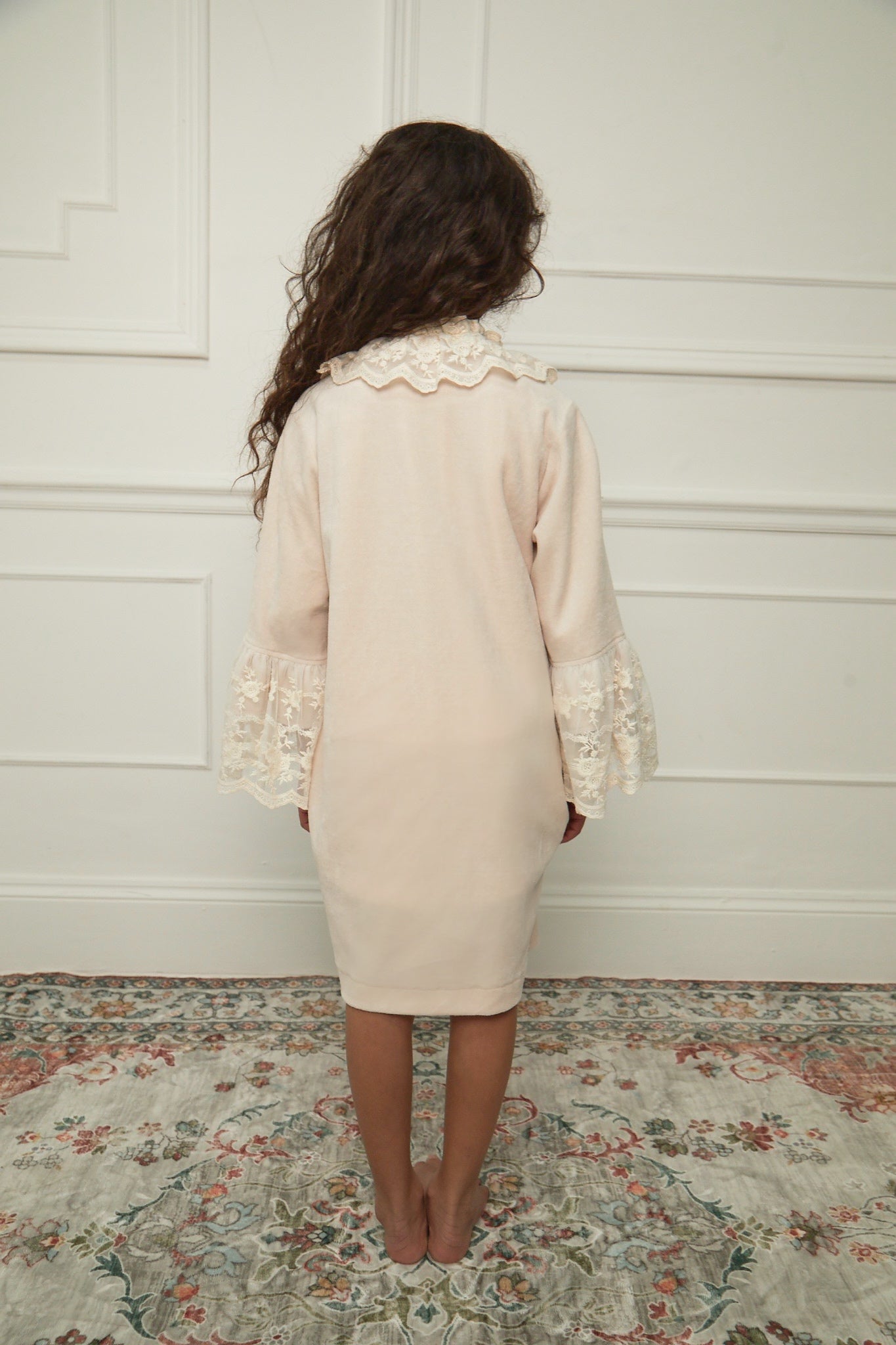 Forget me Not Velour Nightgown